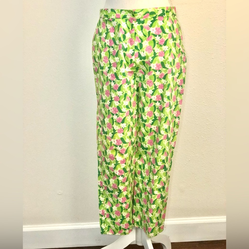 Lilly Pulitzer Green Vine Pants